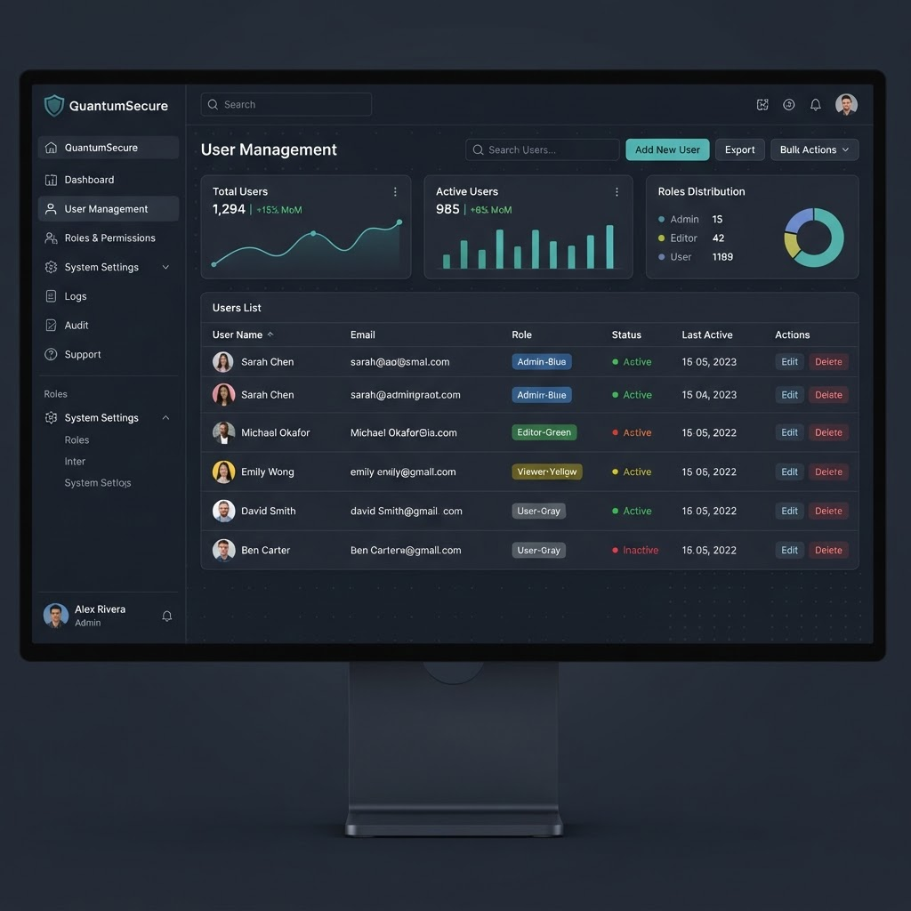 Admin Dashboard - Multi-Tenant
