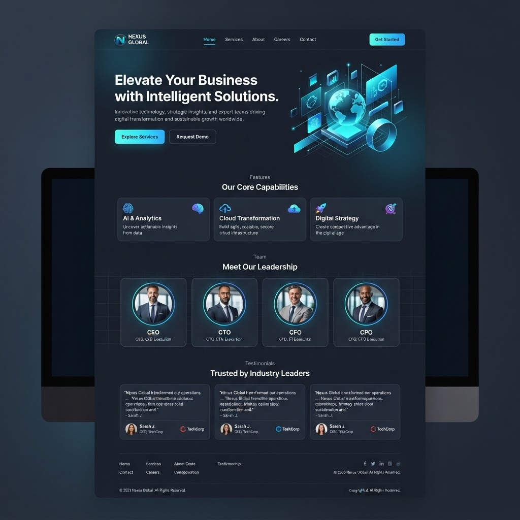 Corporate Website - B2B