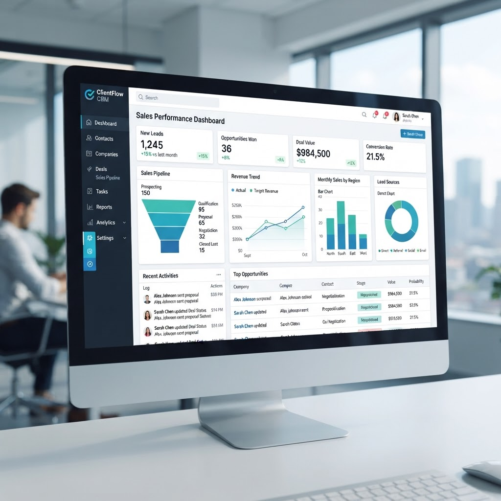 CRM System - Sales Pipeline
