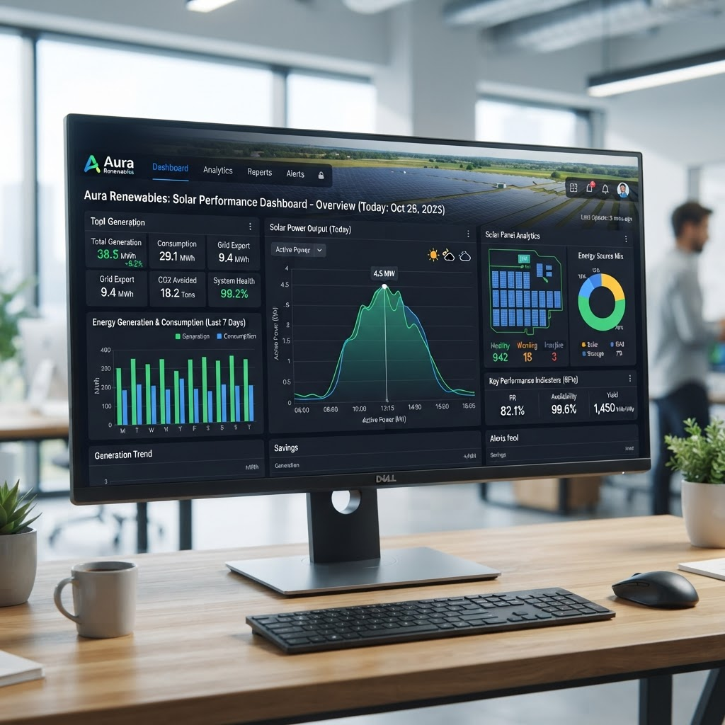 Renewable Energy SaaS Platform